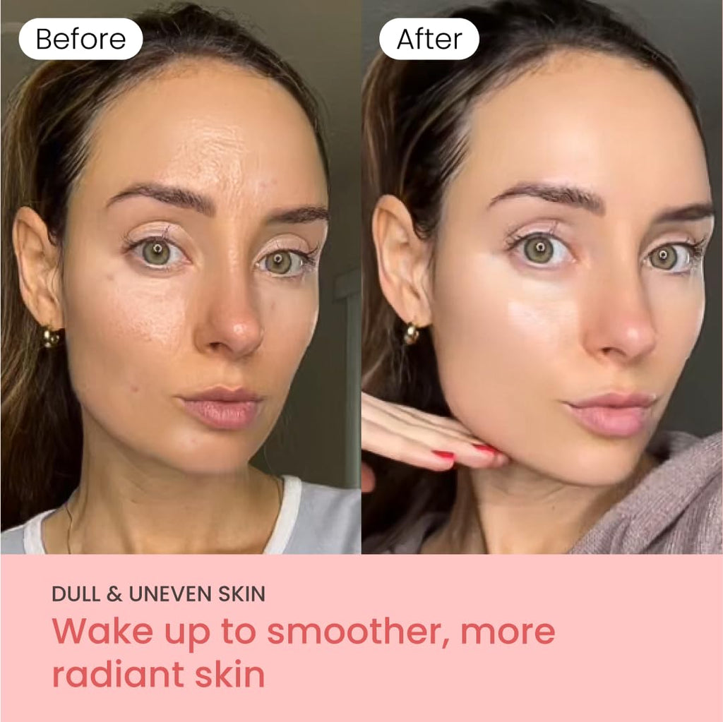 QUIA Collagen + Turmeric Overnight Wrapping Mask Duo – Firming and Hydrating Peel-Off Set for Elasticity, and Glow – Korean Skincare 2 x 75ml