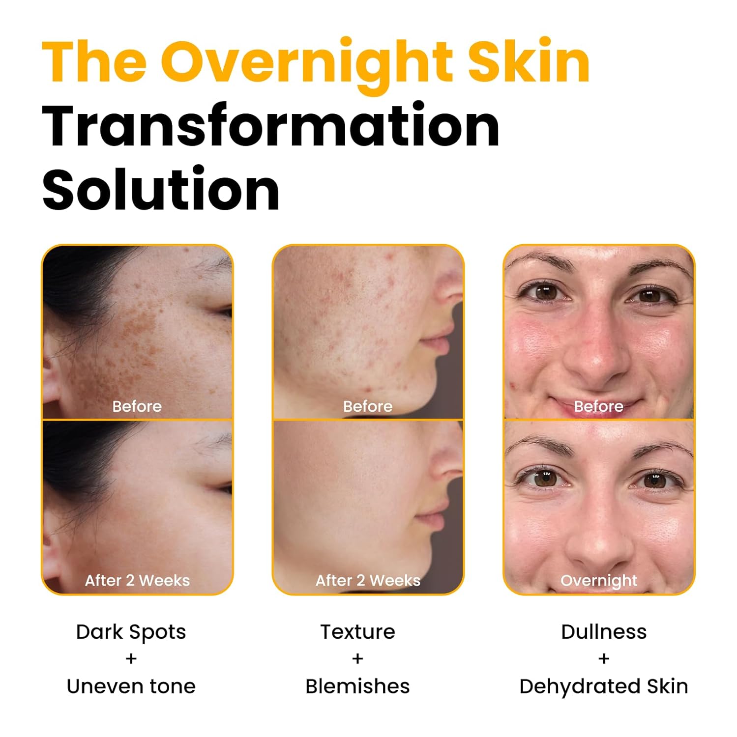 QUIA Collagen + Turmeric Overnight Wrapping Mask Duo – Firming and Hydrating Peel-Off Set for Elasticity, and Glow – Korean Skincare 2 x 75ml